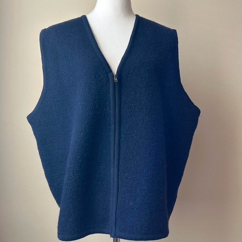 Vintage Royal Robbins Large Wool Laine Vest